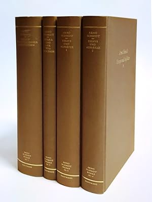 Seller image for Werke. Werkgruppe III (Essays und Biographisches). Bd. 1-4. Bargfelder Ausgabe. for sale by erlesenes  Antiquariat & Buchhandlung