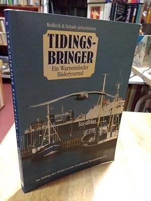 Bild des Verkufers fr Tidingsbringer. Ein Warnemnder Bderjournal. Jahrgang 8 - 2003/2004. Im Auftrag des Frdervereins Leuchtturm Warnemnde e. V. zum Verkauf von NORDDEUTSCHES ANTIQUARIAT