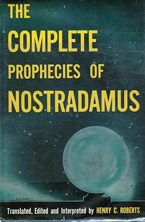 Bild des Verkufers fr The Complete Prophecies of Nostradamus zum Verkauf von Bookshop Baltimore