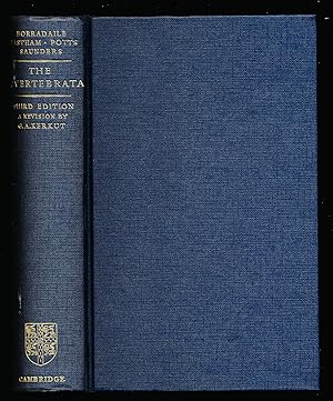 Imagen del vendedor de The Invertebrata, a Manual for the Use of Students. Third Edition, revised by G. A. Kerkut a la venta por Paradox Books USA