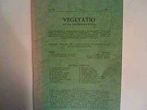 VEGETATIO ACTA GEOBOTANICA, Vol. XIII- 4-IV- 1966 , Fasc. 5