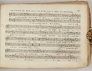 Image du vendeur pour [The Psalmist's New Companion: Containing an introduction to the grounds of musick, in a plain and familiar method. Also forty three psalm tunes & twenty five anthems some of them being suited to various occasions & most of them composed of solo's fugues, & chorus's after the cathedral manner. To which is added a funeral hymn. The whole is composed in three and four parts, according to the most authentick rules, brought within compass of the voice, being chiefly intended for the use of country choirs. The eleventh edition set forth and corrected by Abraham Adams, at Shoreham in Kent] mis en vente par J & J LUBRANO MUSIC ANTIQUARIANS LLC