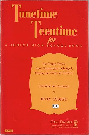 Immagine del venditore per Tunetime for Teentime (for young voices, from unchanged to changed, singing in unison or in parts) venduto da Firefly Bookstore