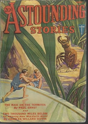 Imagen del vendedor de ASTOUNDING Stories: June 1932 a la venta por Books from the Crypt