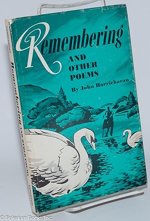 Seller image for Remembering: And Other Poems for sale by Bolerium Books Inc.