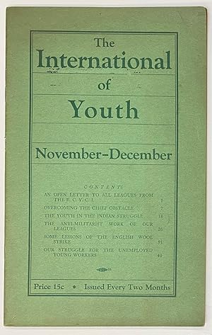 The International of Youth. November-December (1930)