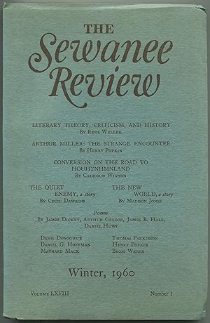 Bild des Verkäufers für The Sewanee Review - Volume LXVIII, Number 1, January-March, 1960 zum Verkauf von Between the Covers-Rare Books, Inc. ABAA