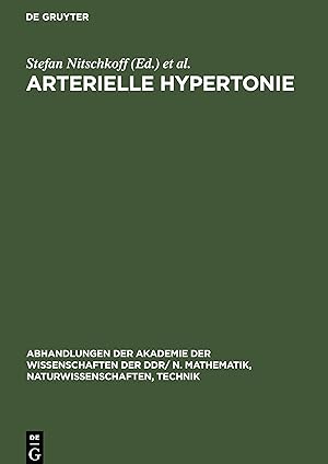 Imagen del vendedor de Arterielle Hypertonie a la venta por moluna