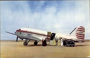 Image du vendeur pour Ansichtskarte / Postkarte Algerisches Passagierflugzeug, Douglas DC 3, Cie Gnrale de Transports Ariens, Air Algrie mis en vente par akpool GmbH