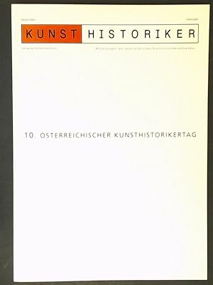 Bild des Verkufers fr 10. sterreichischer Kunsthistorikertag. Das Fach Kunstgeschichte und keine Grenzen? 30. Sept. - 3. Okt. 1999 - Universitt Innsbruck. zum Verkauf von Wissenschaftliches Antiquariat Zorn