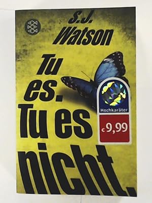 Bild des Verkufers fr Tu es. Tu es nicht.: Thriller zum Verkauf von Leserstrahl  (Preise inkl. MwSt.)