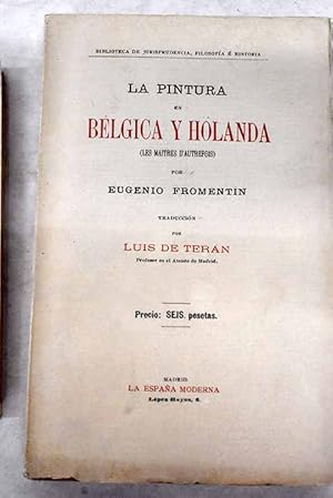 Imagen del vendedor de La pintura en Blgica y Holanda a la venta por Alcan Libros