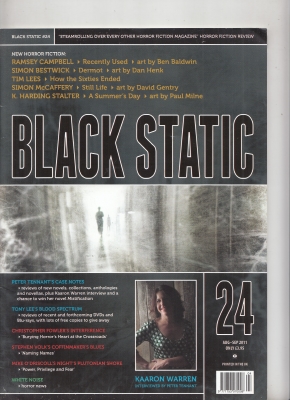 Seller image for Black Static no 24 for sale by COLD TONNAGE BOOKS