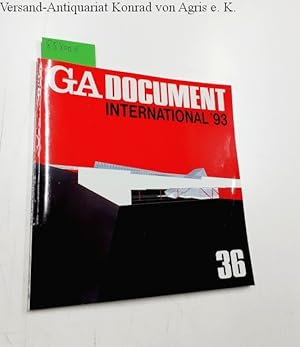 Seller image for Global Architecture (GA) - Dokument No. 36 GA International '93 for sale by Versand-Antiquariat Konrad von Agris e.K.