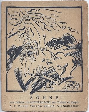 Seller image for Shne. Neue Gedichte von Gottfried Benn, dem Verfasser der Morgue. (1.-4. Aufl.). for sale by Antiquariat Reinhold Pabel