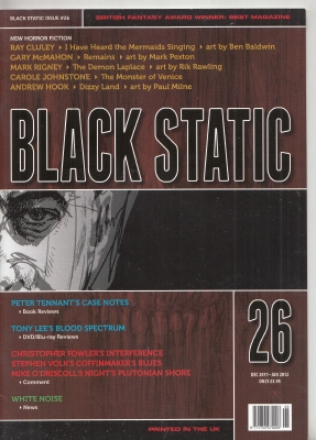 Seller image for Black Static no 26 for sale by COLD TONNAGE BOOKS