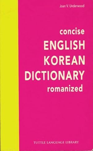 Concise english-korean dictionary - Joan V. Underwood