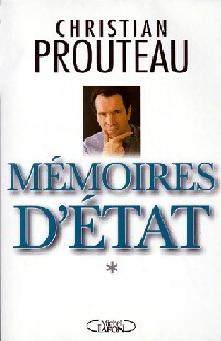 Seller image for M?moires d'Etat Tome I - Christian Prouteau for sale by Book Hmisphres