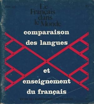 Le fran ais dans le monde n 81 : Comparaison des langues et enseignement du fran ais - Collectif