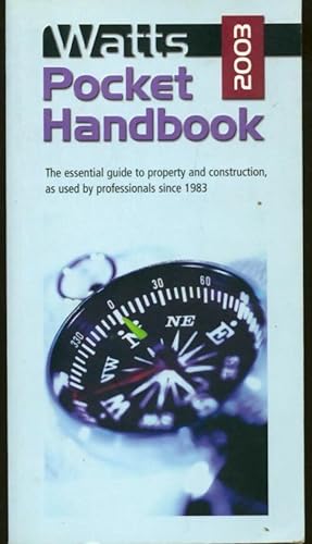 Watts pocket handbook 2003 - Collectif
