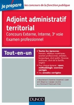 Adjoint administratif territorial - concours et examen professionel - Odile Meyer