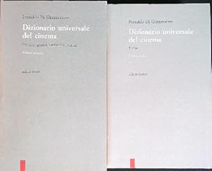 Bild des Verkufers fr Dizionario universale del cinema. 2 Volumi zum Verkauf von Librodifaccia
