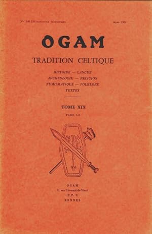 Ogam tradition celtique n?109-110 Tome XIX - fascicule 1-2 - Collectif