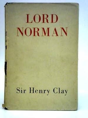 Seller image for Lord Norman for sale by World of Rare Books