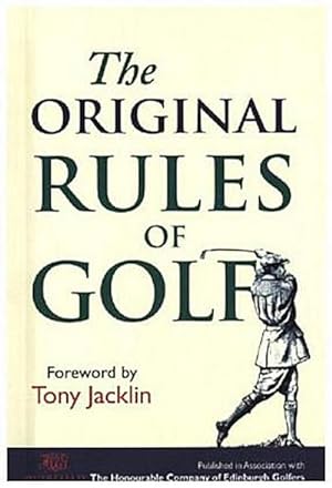 Imagen del vendedor de Concannon, D: Original Rules of Golf a la venta por Rheinberg-Buch Andreas Meier eK