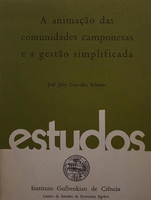 Immagine del venditore per A ANIMAO DAS COMUNIDADES CAMPONESAS E A GESTO SIMPLIFICADA. venduto da Livraria Castro e Silva