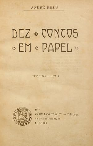 DEZ CONTOS EM PAPEL.