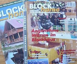 Block home Magazin Blockhausbau Blockhaus Log House 2 Ausgaben