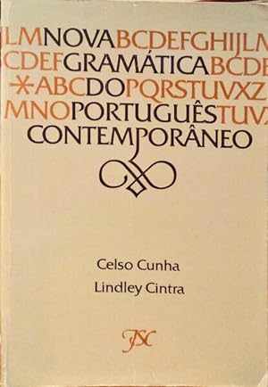 Seller image for NOVA GRAMTICA DO PORTUGUS CONTEMPORNEO. [9. EDIO] for sale by Livraria Castro e Silva