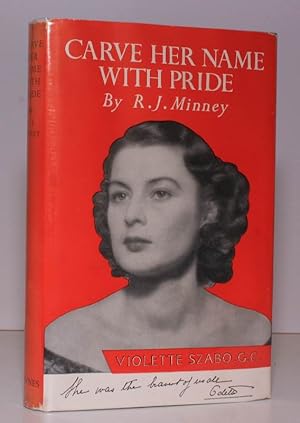 Seller image for Carve her Name with Pride. [The Story of Volette Szabo]. NEAR FINE COPY OF THE ORIGINAL EDITION for sale by Island Books