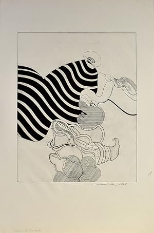 Schnickschnack. 1966. [Signierte Original-Radierung / signed original engraving].