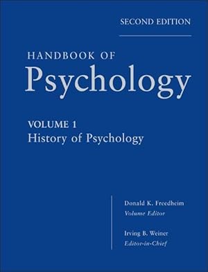 Image du vendeur pour Handbook of Psychology 01 mis en vente par moluna