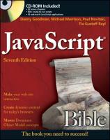 Imagen del vendedor de JavaScript Bible a la venta por moluna