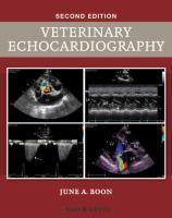 Imagen del vendedor de Veterinary Echocardiography a la venta por moluna