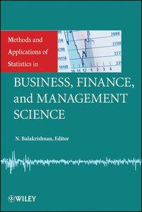Bild des Verkufers fr Methods and Applications of Statistics in Business, Finance, and Management Science zum Verkauf von moluna