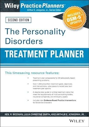 Bild des Verkufers fr The Personality Disorders Treatment Planner zum Verkauf von moluna