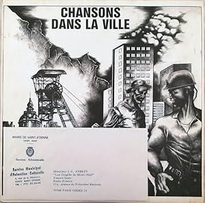 Image du vendeur pour CHANSONS DANS LA VILLEQuinzaine de la chanson, Saint-Etienne du 2 au 15 juin 1980. mis en vente par Chlo et Denis Ozanne