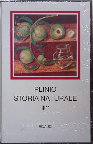 Immagine del venditore per Storia naturale vol.III-2. Botanica. Libri 20-27 venduto da FolignoLibri