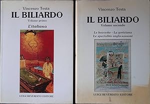 Il biliardo. Volume I. L'italiana. Volume II. Le boccette. Le specialità anglo sassoni. La goriziana