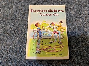 Image du vendeur pour Encyclopedia Brown Carries On mis en vente par Betty Mittendorf /Tiffany Power BKSLINEN