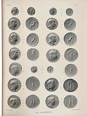 Recueil général des monnaies grecques d'Asie mineure, commencé par W.H. Waddington, continué et c...