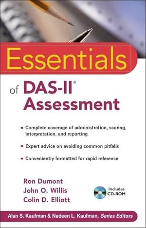 Bild des Verkufers fr Essentials of DAS-II Assessment zum Verkauf von moluna