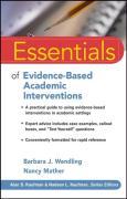 Bild des Verkufers fr Essentials of Evidence-Based Academic Interventions zum Verkauf von moluna
