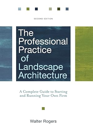 Bild des Verkufers fr The Professional Practice of Landscape Architecture zum Verkauf von moluna