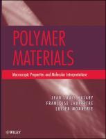 Image du vendeur pour Polymer Materials mis en vente par moluna
