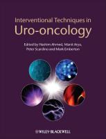 Seller image for Interventional Techniques in Uro-oncology for sale by moluna